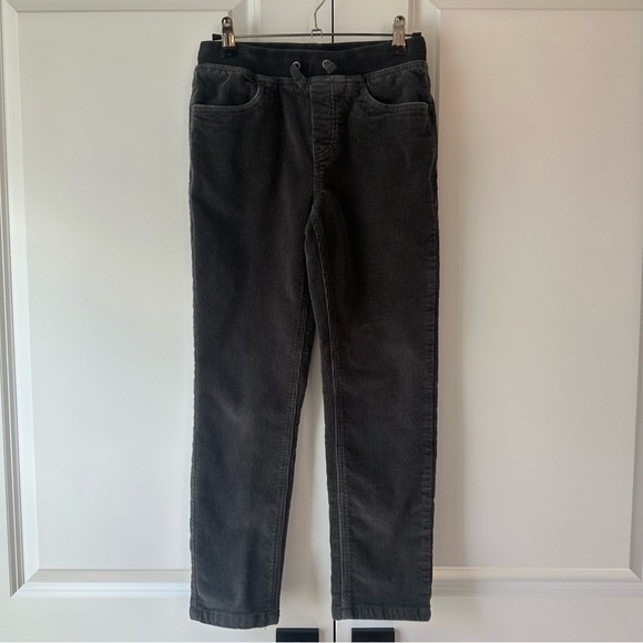 Hanna Andersson Other - Hanna Andersson Corduroy Pull On Pants Charcoal Gray (Size 140/10)